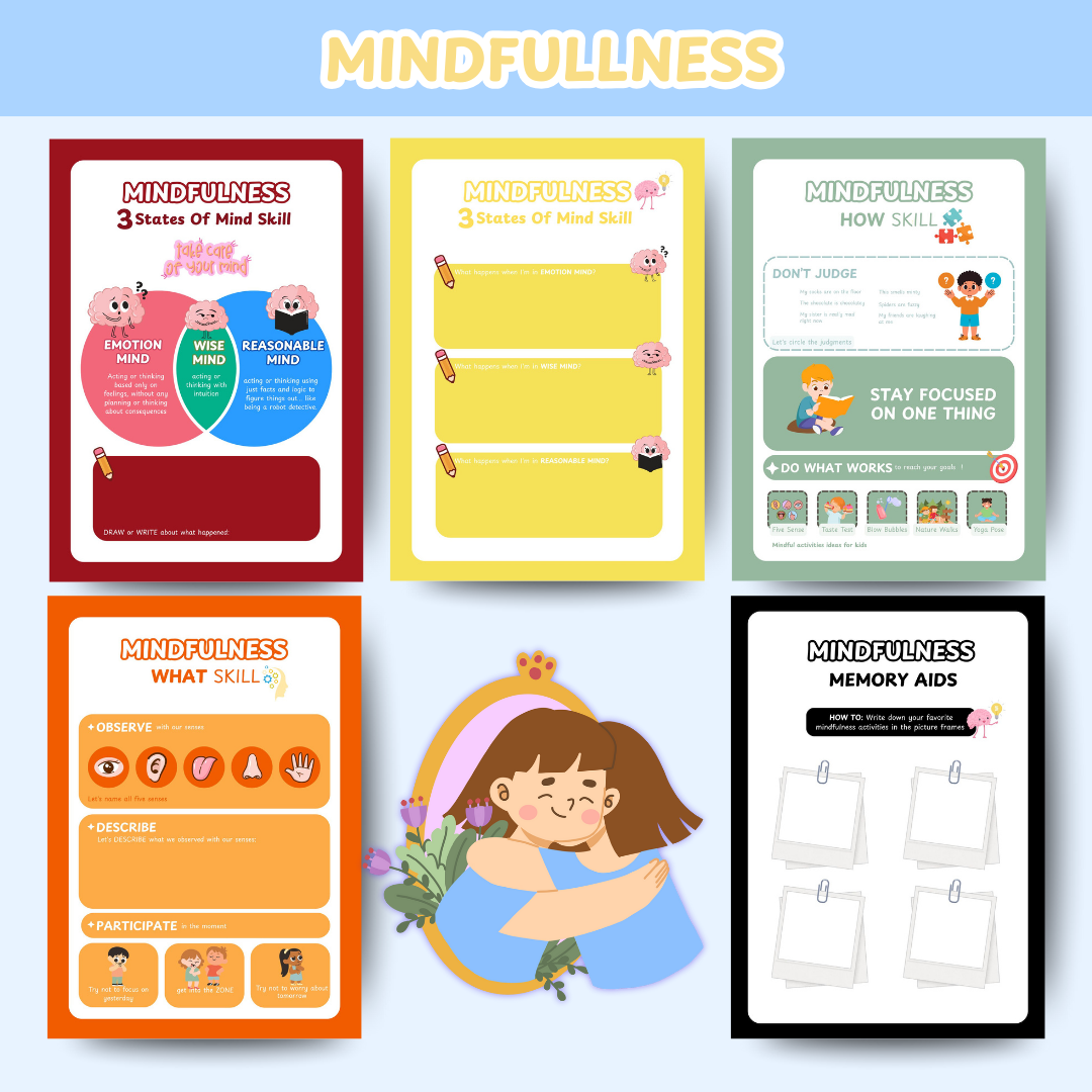 DBT MEGA BUNDLE, dbt skills, dbt workbooks, therapy worksheets, counselling resources, therapy tools, printables, dbt flash cards