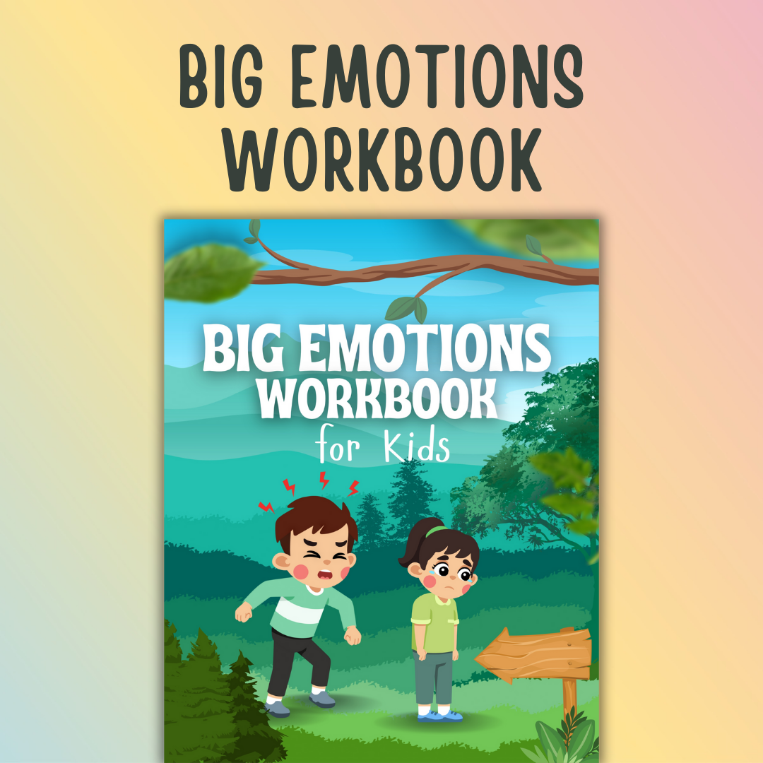 Kids Therapy Workbooks Bundle for Children, Emotional Regulation and Coping Skills for Kids, Kids and Play Therapy Worksheets, ACT