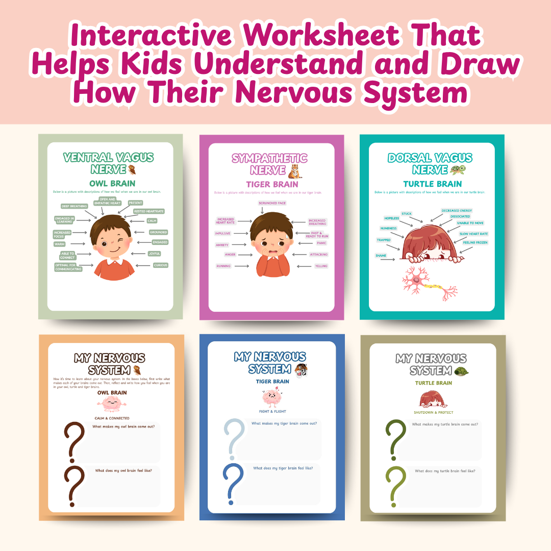 Nervous System Regulation for Kids, Polyvagal theory and Window of Tolerance