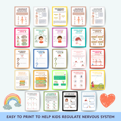 Nervous System Regulation for Kids, Polyvagal theory, Window of Tolerance
